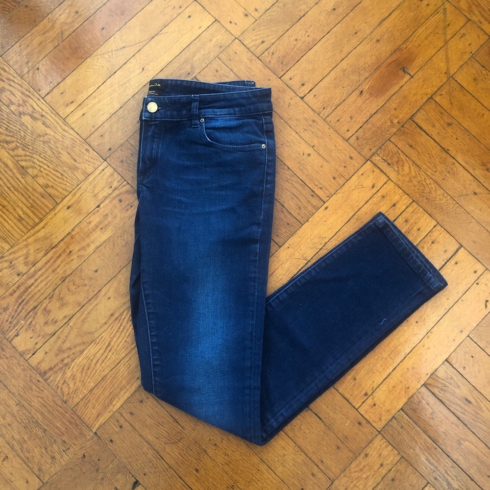 Massimo Dutti Dark Wash Slim Fit Jeans